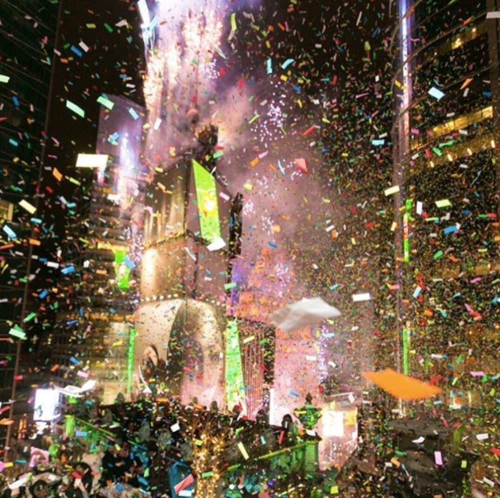 The Knickerbocker Hotell New York Eksteriør bilde Confetti