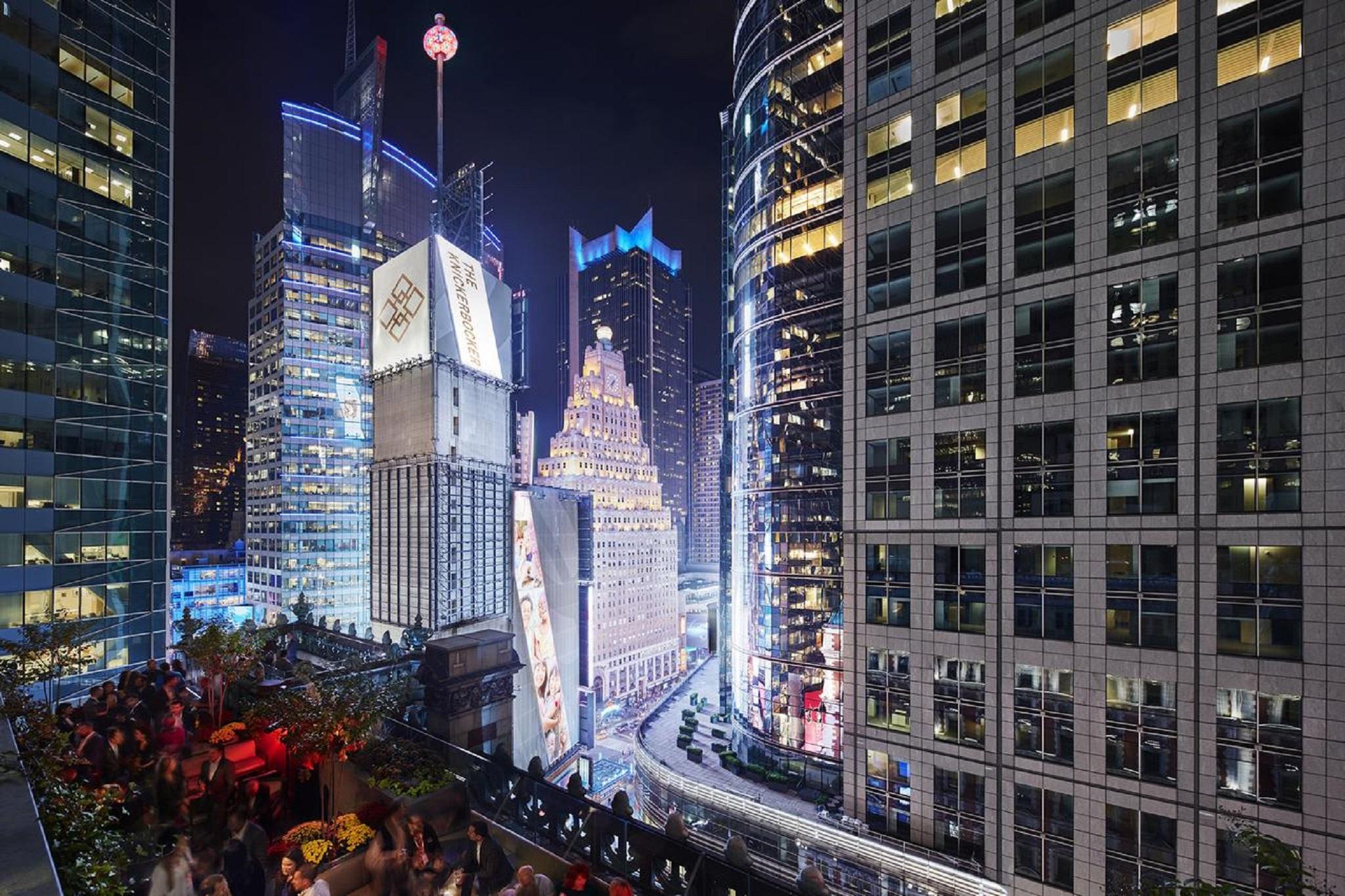 The Knickerbocker Hotell New York Eksteriør bilde The New York Marriott Marquis