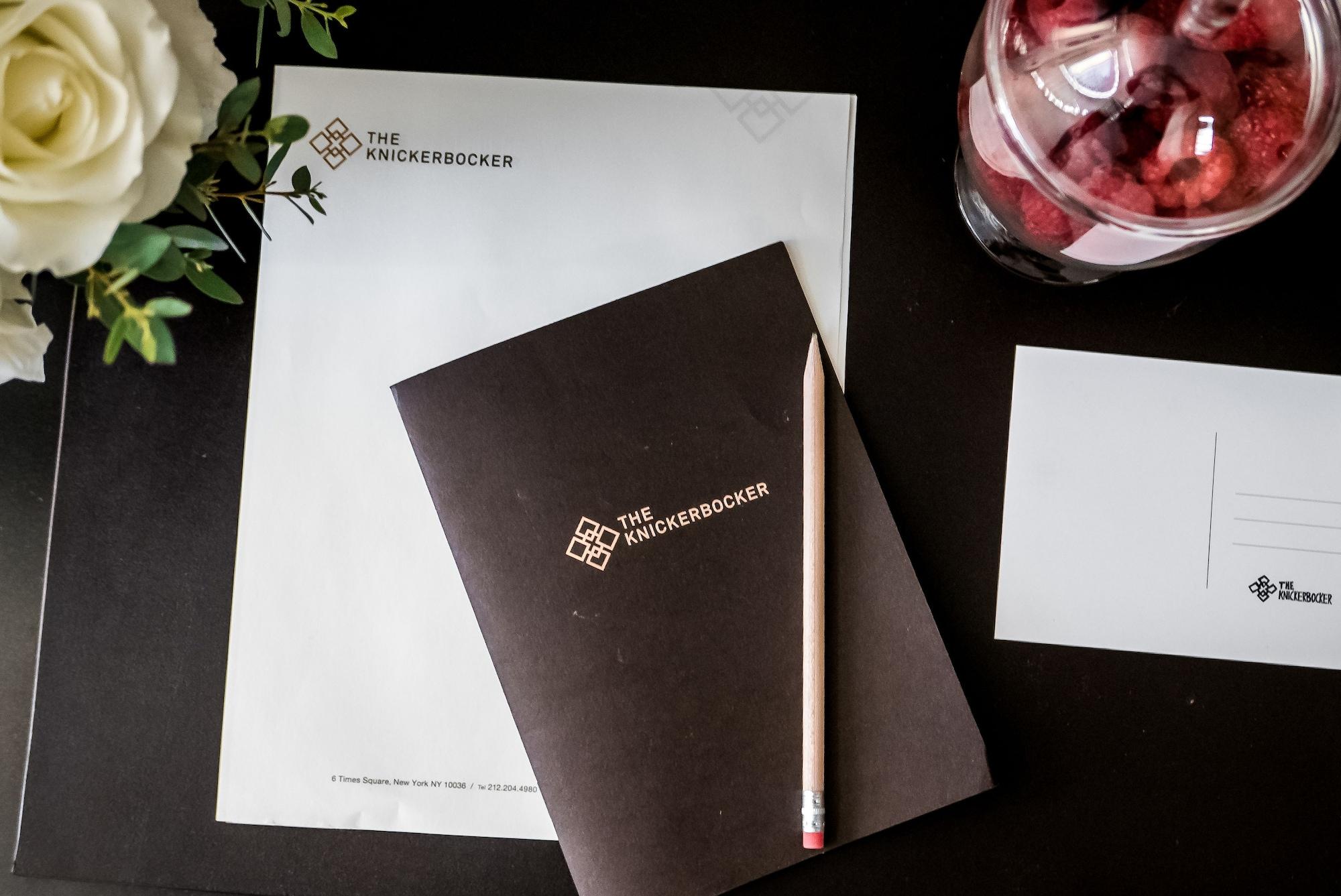 The Knickerbocker Hotell New York Eksteriør bilde The Knickerbocker Hotel stationery