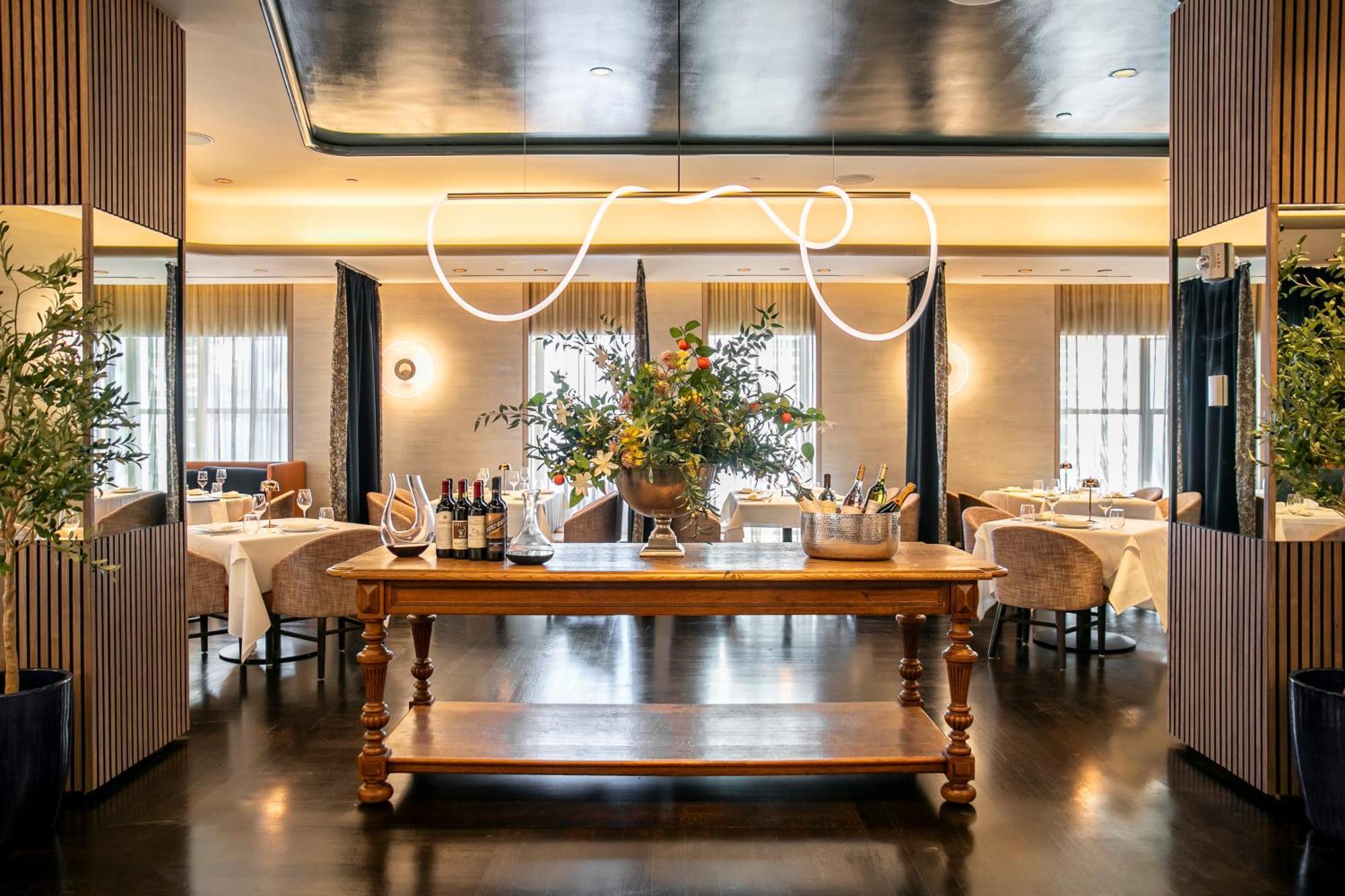 The Knickerbocker Hotell New York Eksteriør bilde Restaurant "Le Celler"